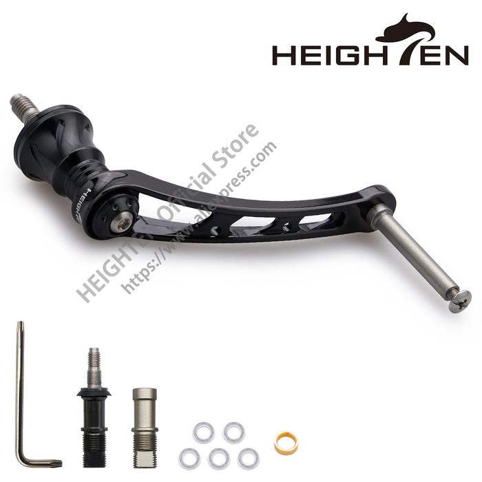 HEIGHTEN Spinning Reel Handle 56mm Without Knob for Shimano Daiwa