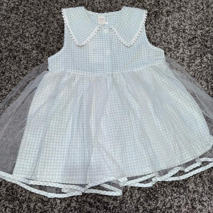 Dres 3-4 tahun Anak Perempuan Lengan Pendek campuran tile Bahan Katun Spandek Premium Inport