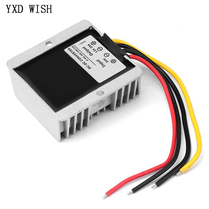 DC 24V Ke 12V 10A 120W 12V 20A 240W Buck Converter DC-DC Voltase