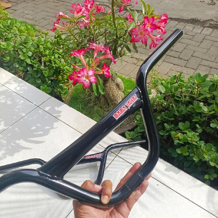 Stang BMX Lontong Oval L3 setang Sepeda BMX model kotak Outdoor