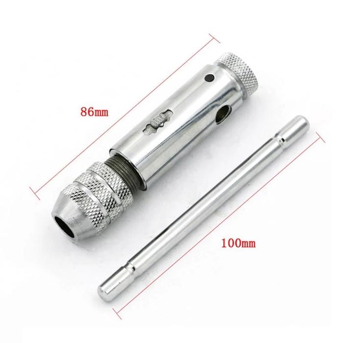 Screw Taps M3-M8 Tap Wrench Durability Parts Screw Tap Steel