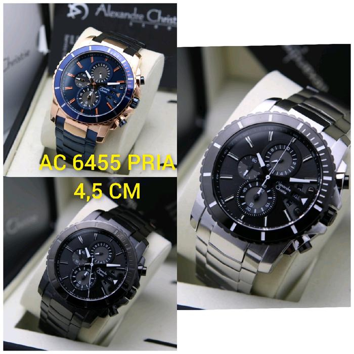 JAM TANGAN ALEXANDRE CHRISTIE PRIA AC 6455 RANTAI ORIGINAL GARANSI/ JAM TANGAN ALEXANDER CRISTIE COW