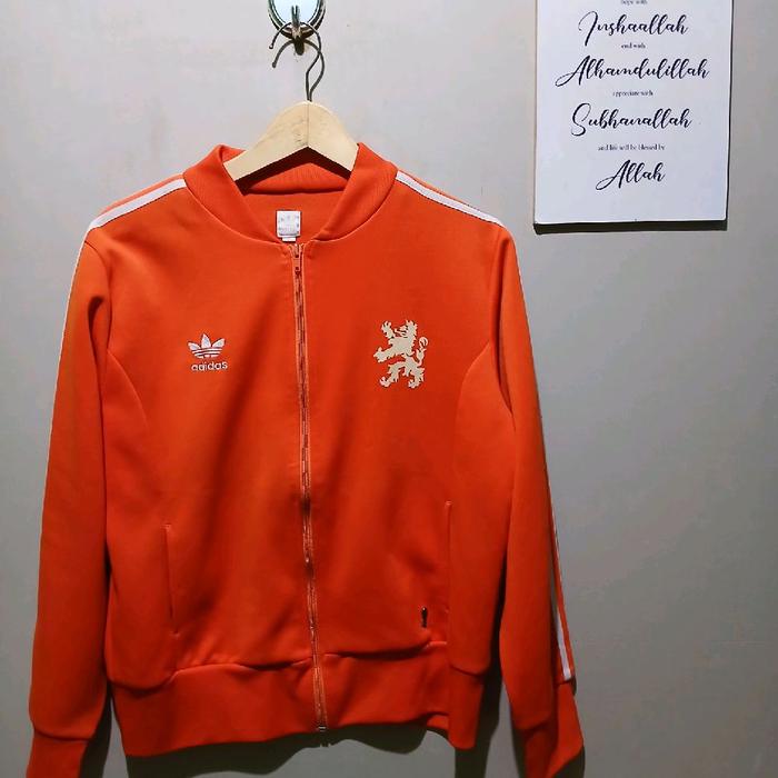 Jaket Tracktop Belanda Orange