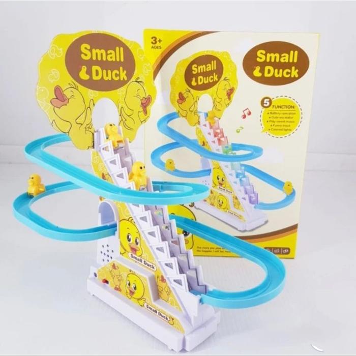 Mainan track bebek mainan seluncur bebek