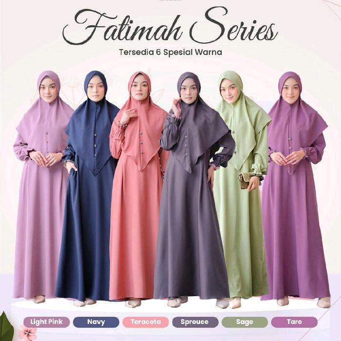 READY STOCK FATIMAH BY ZAINS DAILY /GAMIS KEKINIAN/ DRESS UMROH/ DRESS SIMPLE/ DRESS BAGUS Dewasa