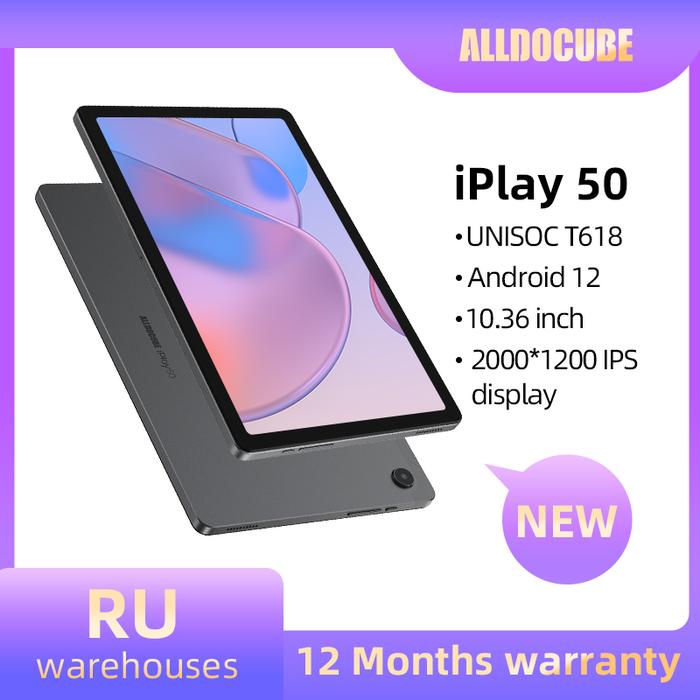 Alldocube iplay50 10.4'' Tablet UNISOC T618 Octa Core Android 12 Pad