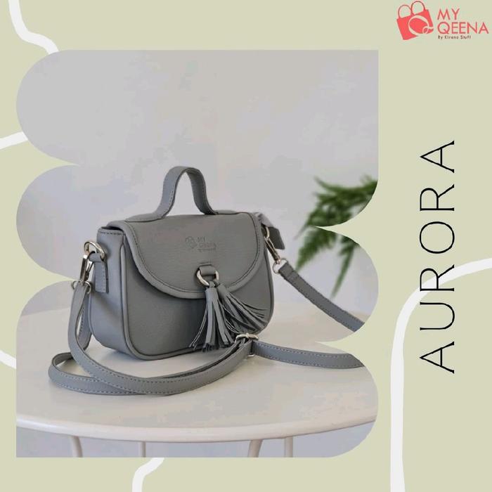 Tas Aurora Abu2 - My Qeena by Kirana Stuff