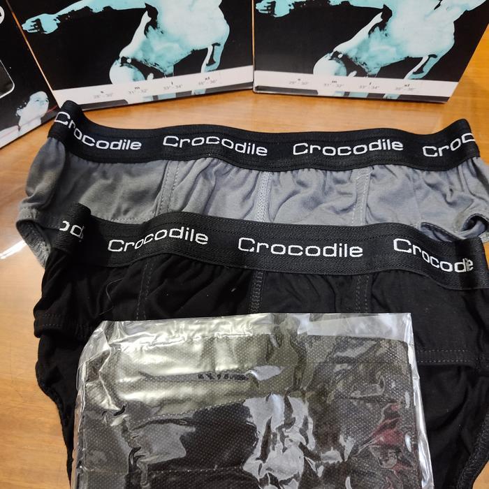 Celana dalam crocodile 264 + 1 Masker bagus / cd crocodile pria 264