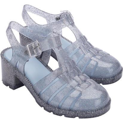 Sepatu Heels Wanita Melissa Id Heel / Possession Heel Ad Glitter Clear