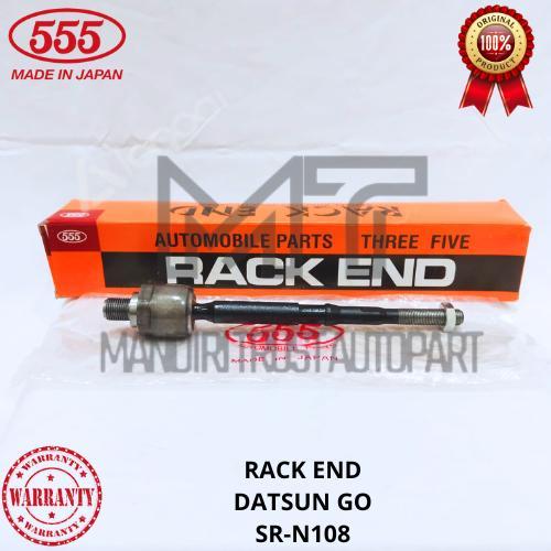 RACK END DATSUN GO- DADTSUN GO PANCA - GO CROSS POWER STEERING 1PCS 555 JAPAN SANKEI ORIGINAL BERGAR