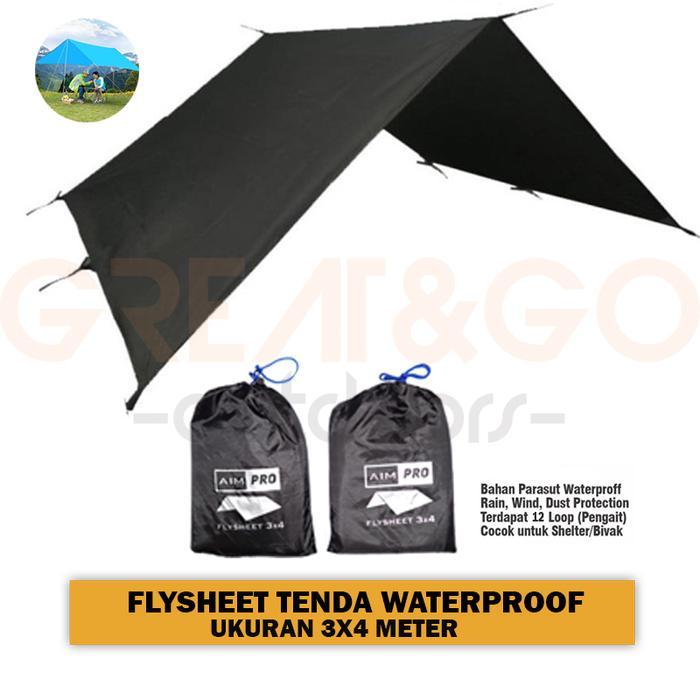 Eiger - FLYSHEET TENDA UKURAN 3X4 METER ULTRALIGHT