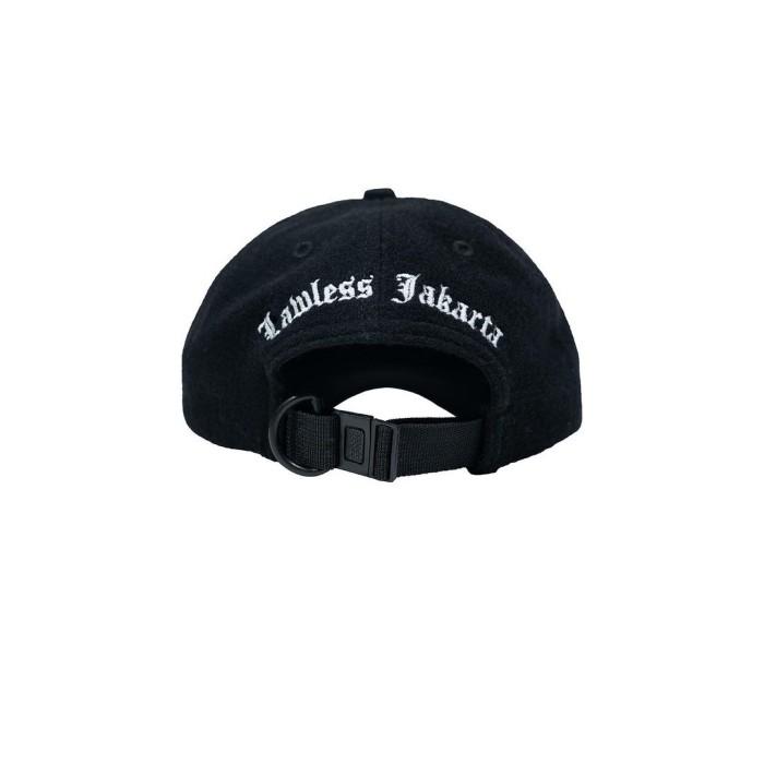 MERIAH.. LAWLESS JAKARTA TOPI | HT BASEBALL CAP BLK