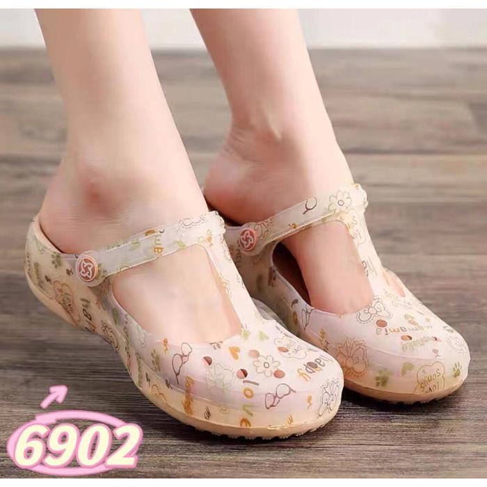 New Sepatu Sandal Wanita Veblen Maryjane/Model Crcs Mj/Import