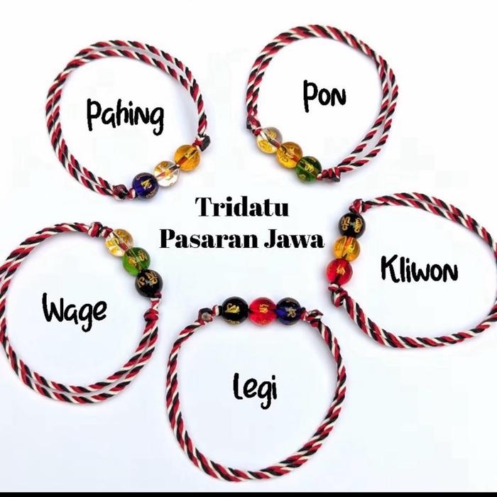 Gelang tridatu weton lahir