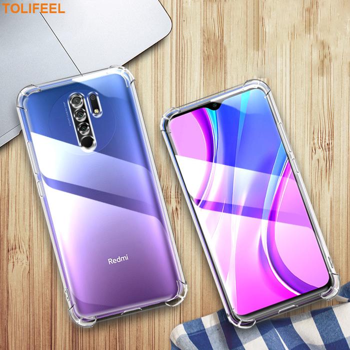 Shockproof Airbag Case For Xiaomi Redmi 9 9A 9C 9T Soft Silicone