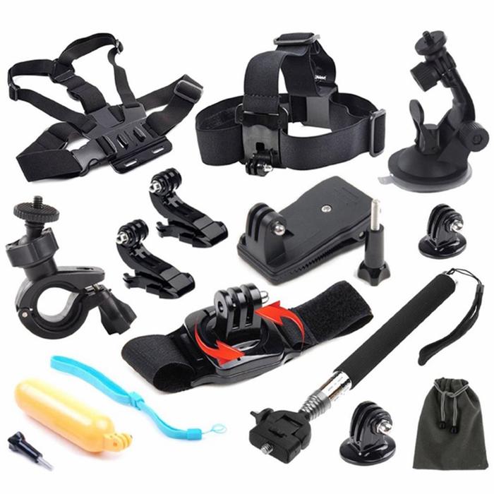 Orbmart 14 in 1 Essential Accessories Set Kit For GoPro Go Pro HERO 4