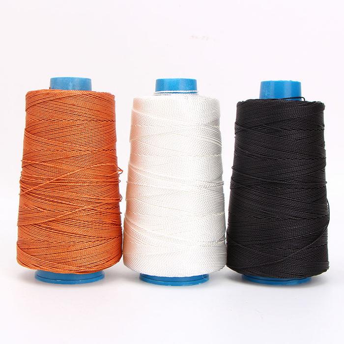 (Paket) Jarum Sol + Benang Jahit Sol Sepatu Nilon Nylon Premium Putih Hitam Coklat Model Roll Rol Ta