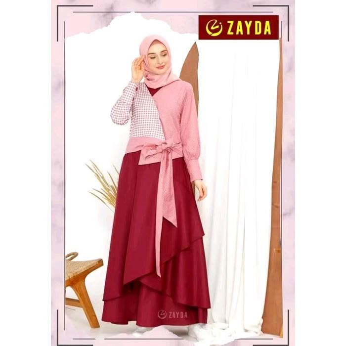 [MuVeBoutiQue] Gamis Zayda Longdress ZG63M