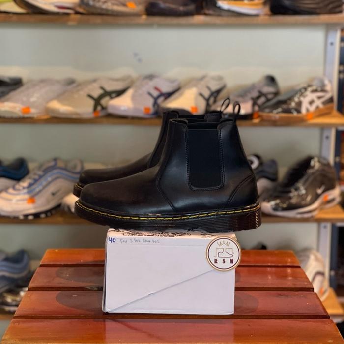 Voyagstuff Xavior Sepatu Boots Pria Hitam
