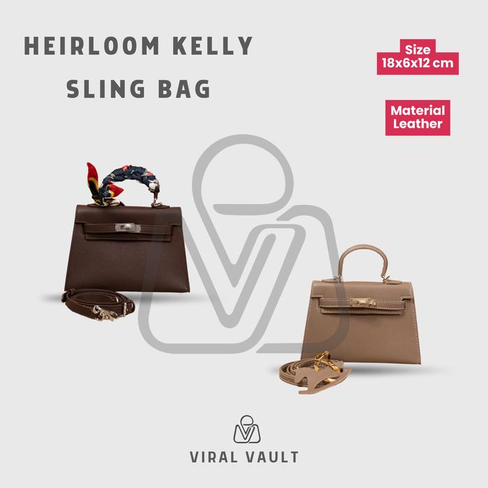HEIRLOOM KELLY SLING BAG (KULIT ASLI)
