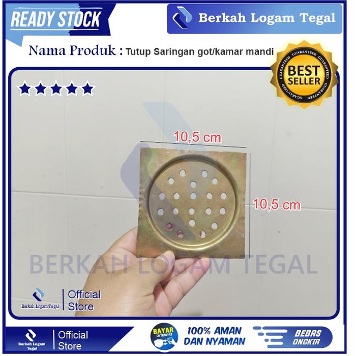 Saringan Got Plat Besi / Floor Drain Plat besi / Saringan got termurah