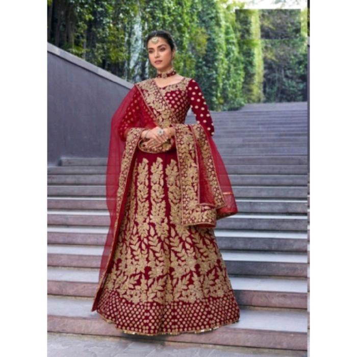 Lengga india ori, baju pengantin india, lengga wedding india