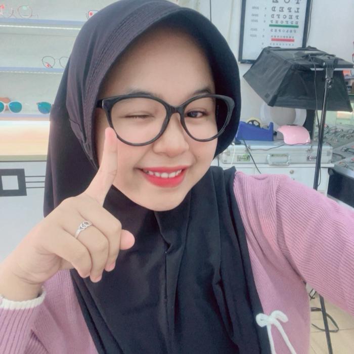 Kacamata Plastik G34P frame YL083 Perempuan