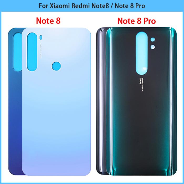 New For Xiaomi Redmi Note8 Note 8 Pro Battery Back Cover 3D Glass