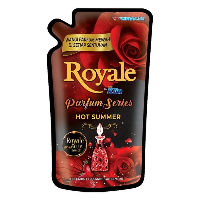 Soklin Royale Parfum Series Pelembut & Pewangi Pakaian Konsentrat All Variant isi 650 ml soklin dete