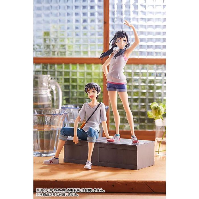 Set Action Figure Anime Jepang Weathering With You Hina Amano Dan