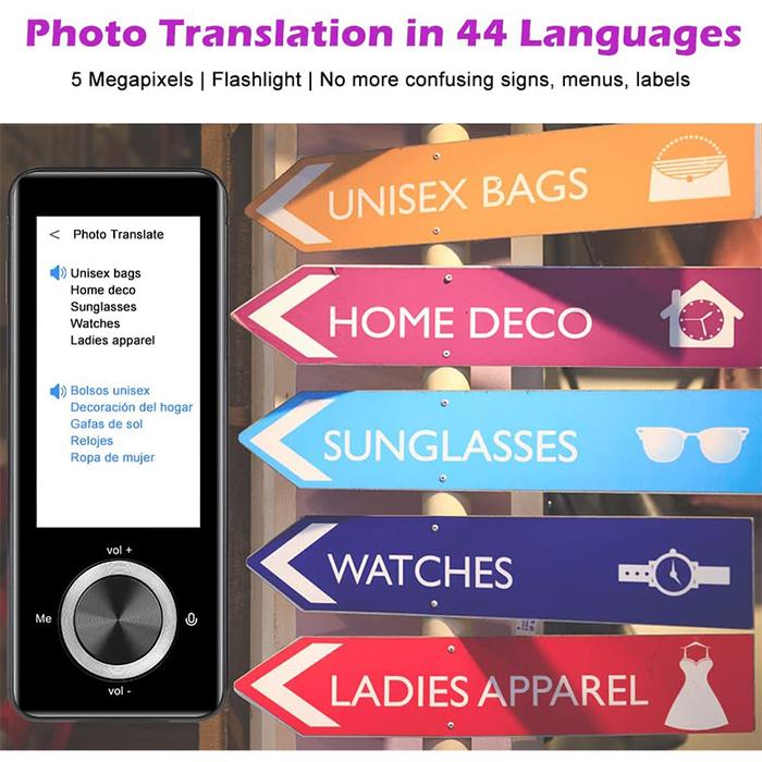 M9 Language Translator Device Photo Translation Offline Translator