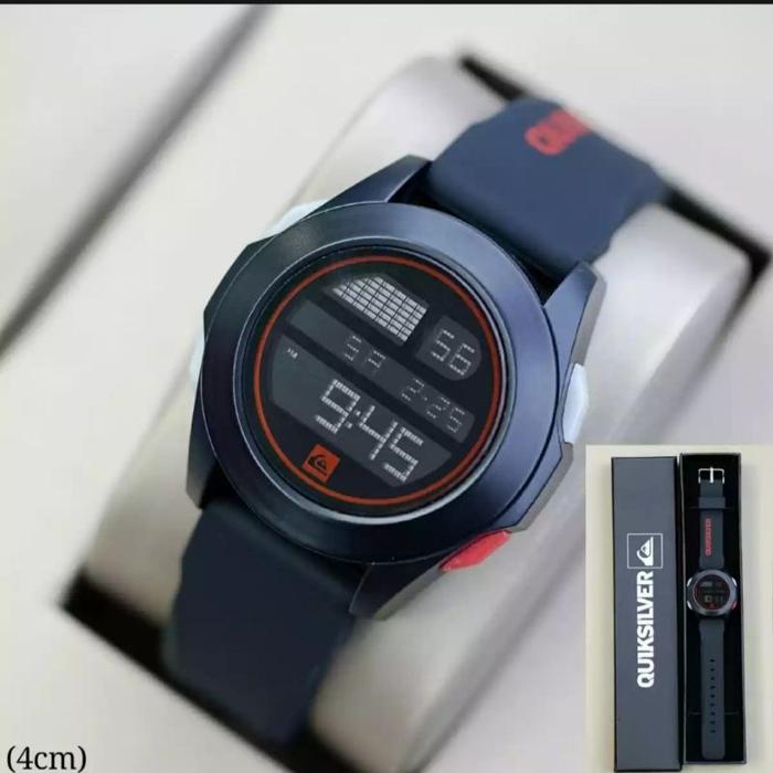 (BEST SELLER) JAM TANGAN UNISEX QUIKSILVER 60300 DIGITAL FREE BOX ORI