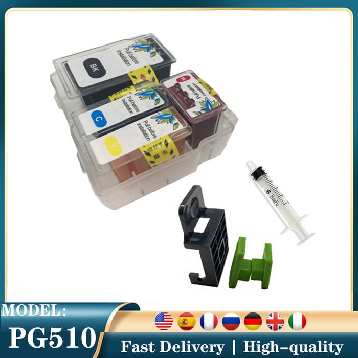 Vilaxh PG 510 CL 511 Refill Ink Cartridges for Canon 445 446 810 811