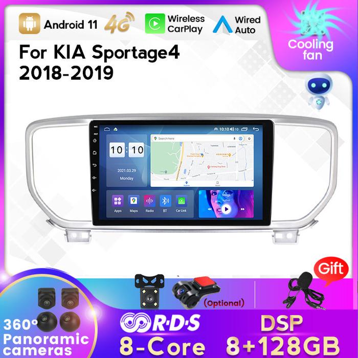Android 11 8GB Car Intelligent System Android Autoradio 2 Din