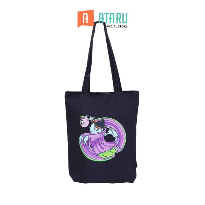 Ataru Muklay Alfie - Hitam Tas Bahu Stylish Totebag Serbaguna Multifunctional Bag Tas Travel Praktis