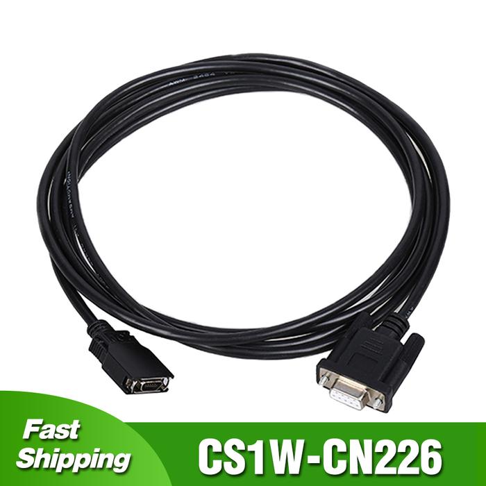 CS1W-CN226 Programming Cable  for Omron CS CJ CQM1H CPM2C PLC RS232