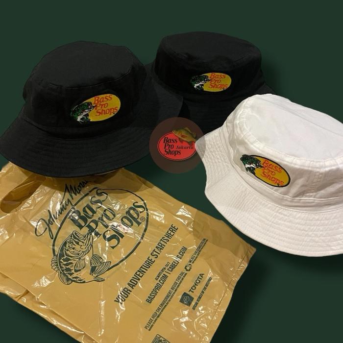 Bass pro shops cap / topi bass pro shops original!!! Bucket Hat Bass pro shops Original!!!