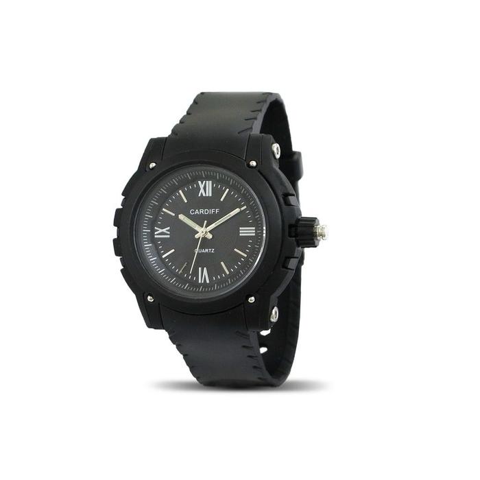 Jam Cardiff Original Pria (Bisa COD) Jam Analog Anti Air Elegan