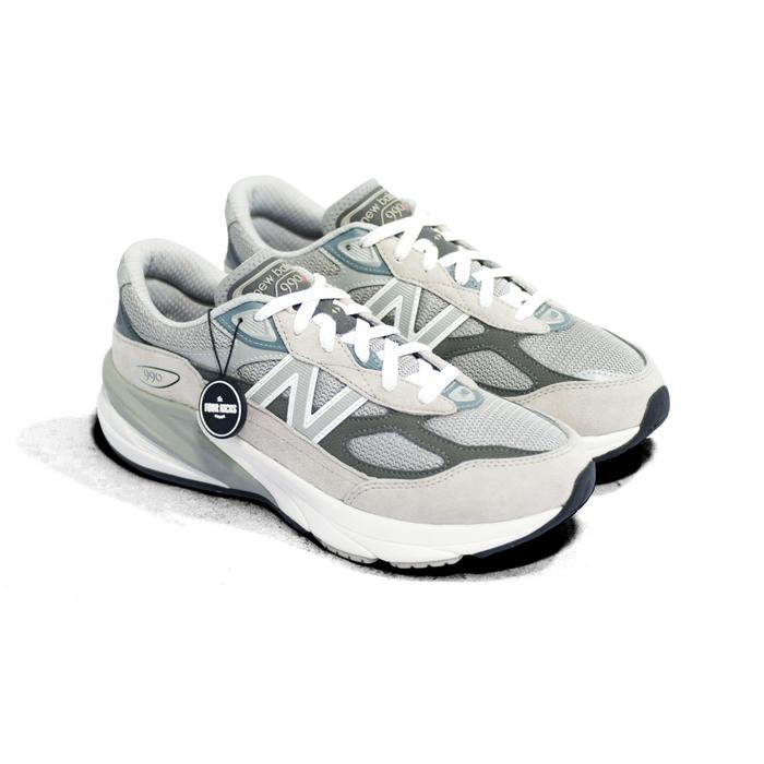 New Balance Sport Lifestyle Shoes 990v6 Grey GS GC990GL6 - 100% ORIGINAL