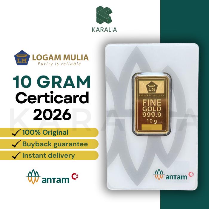 Emas Antam 10 Gram Emas Logam Mulia Antam 10 Gram LM Antam 10 Gram Logam Mulia 10 Gram