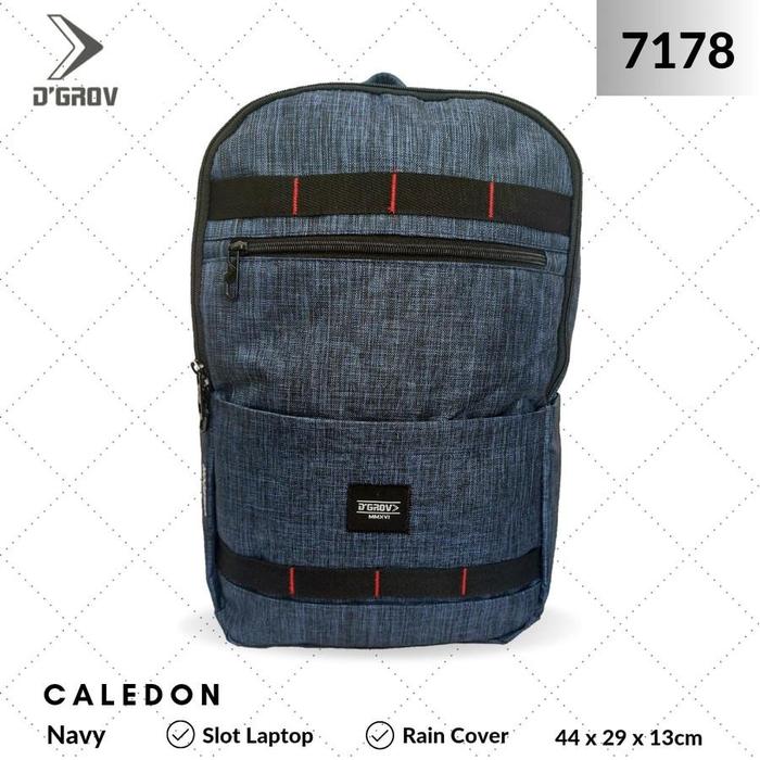Tas Ransel Unisex Backpack D'GROV  DGROV - Caledon 7178