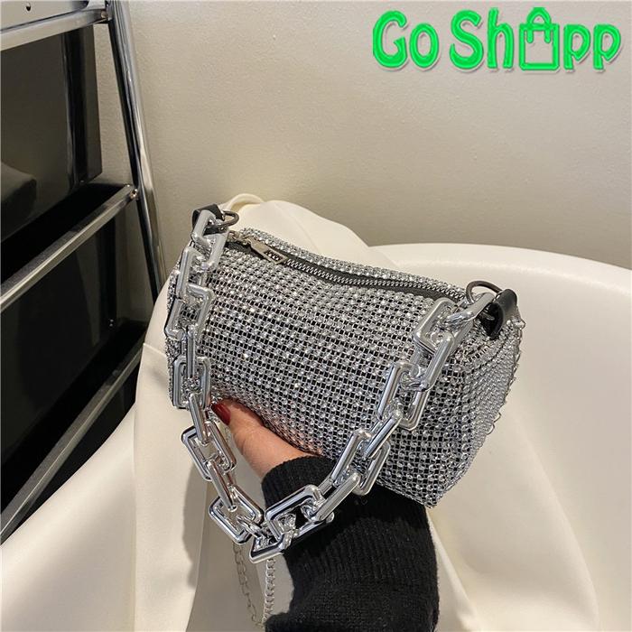 Tas Selempang Wanita Mini Bling Bling Import - Tas Bahu Slempang Wanita Fashion Korea - Tas Pesta Wa