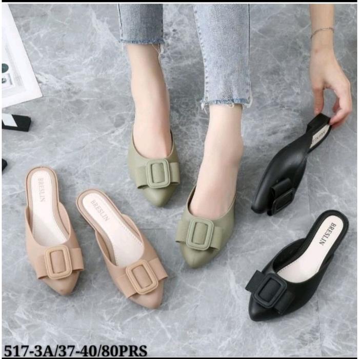 Kalastore03 - Breslin Sepatu Wanita Bapau/Slip-on Jelly