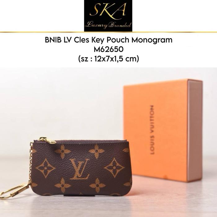 LV Cles Key Pouch Monogram M62650