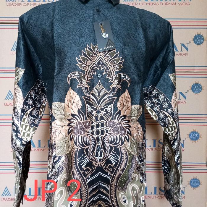 batik Alisan reguler big size, batik Alisan lengan panjang reguler big size