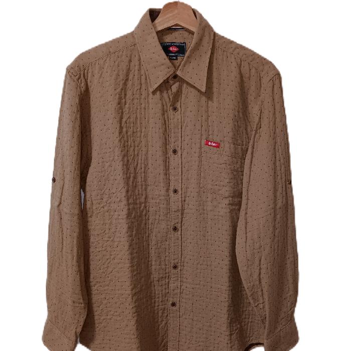 Kemeja pria lengan panjang Lee Cooper original size XL