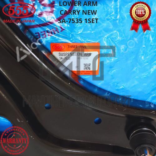 LOWER ARM KAPAK SUZUKI CARRY NEW TAYO 1SET KIRI KANAN 555 ORIGINAL BERGARANSI SA-7535 JAPAN