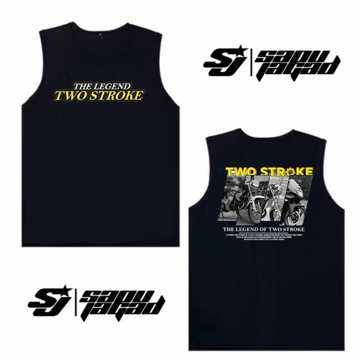 Singlet THE LEGEND TWO STROKE Free Stiker