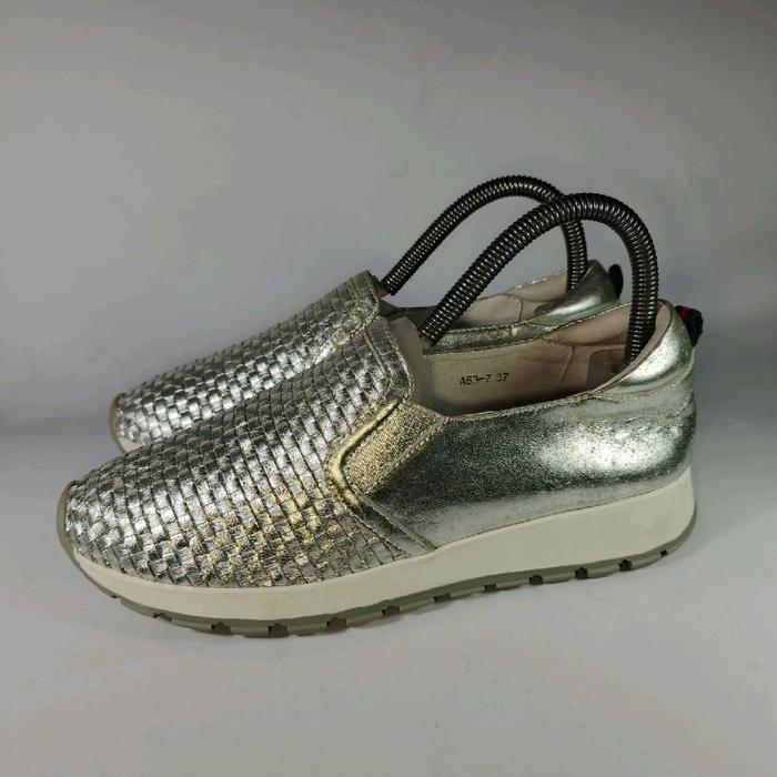 Pazzion original leather loafers 37 size woman shoes