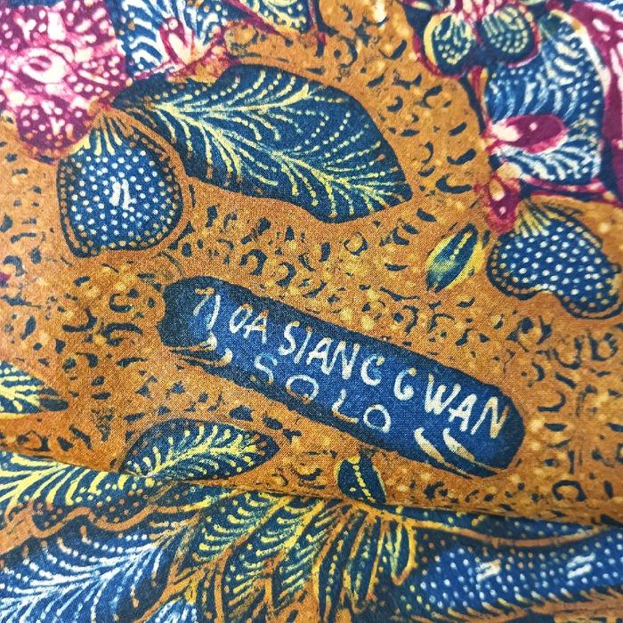 Kain batik tulis tiga negri ny.tjoa siang gwan